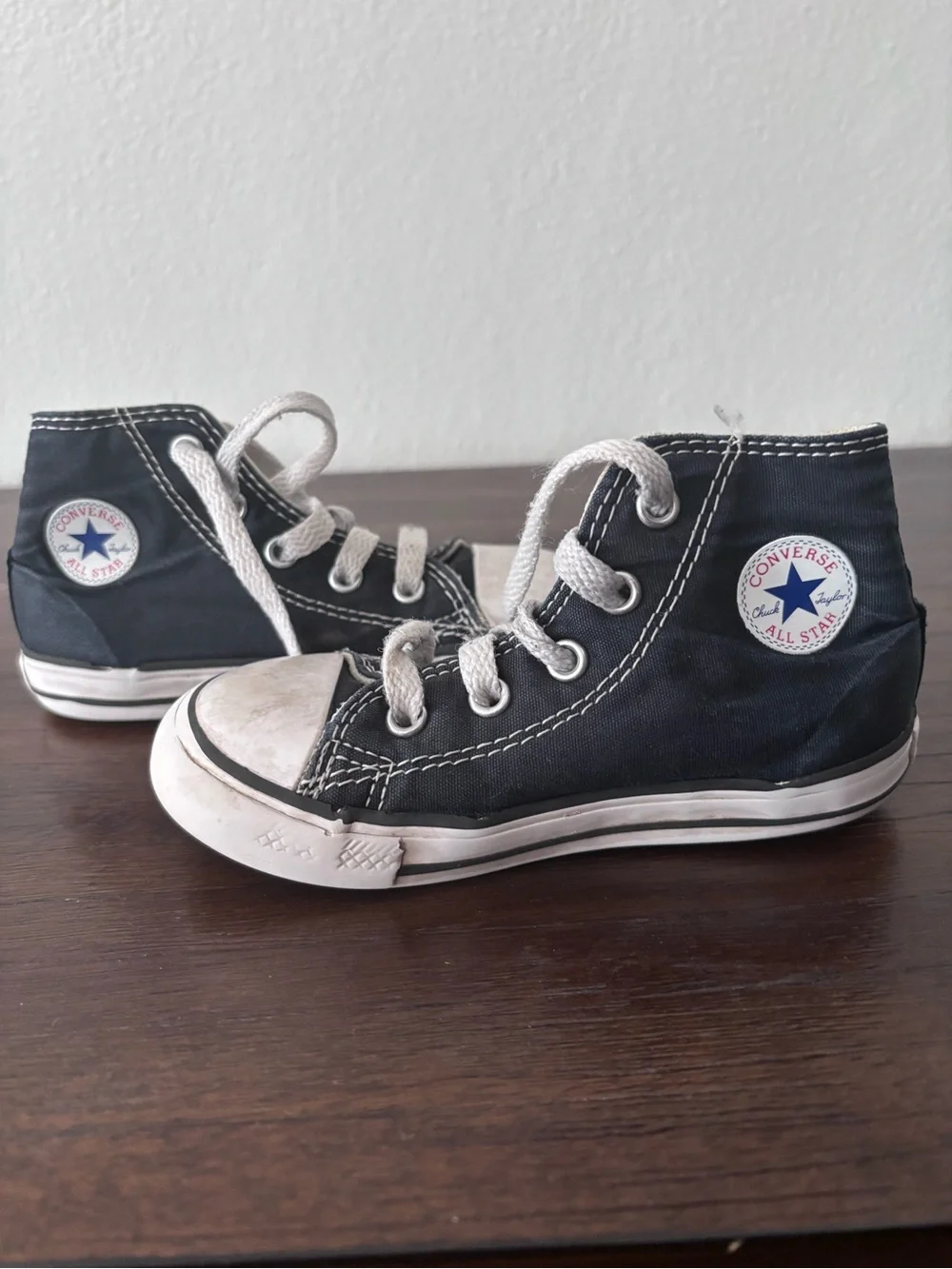 Toddler Converse Black High Top Sneakers